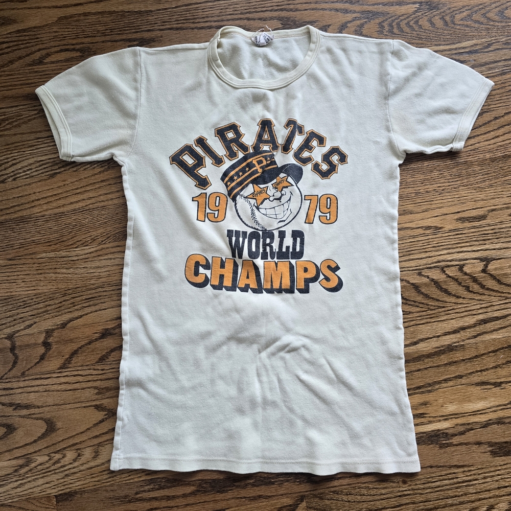 Vintage Pirates 1979 World Champs Tee Size Large